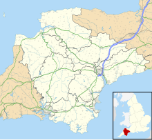 Eylesbarrow mine is located in Devon