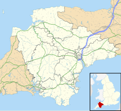 Ermington is located in Devon