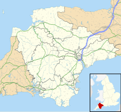 Wolborough is located in Devon