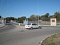 Vue de la frontière près de Dhekelia.