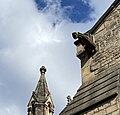 One of the many gargoyles and grotesques at the cathedral.