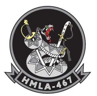 <span class="mw-page-title-main">HMLA-467</span> Military unit