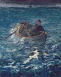 Manet: L'Evasion de Rochefort (1881)