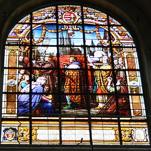 Canonisation de sainte Élisabeth (1891), Paris, église Sainte-Élisabeth-de-Hongrie.