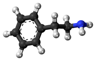 <span class="mw-page-title-main">Phenethylamine</span> Organic compound, a stimulant in humans