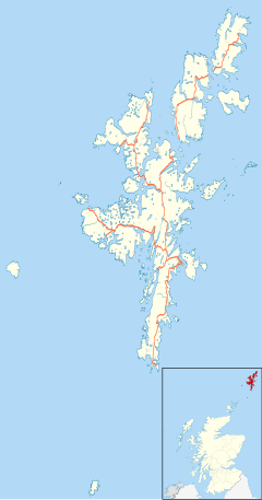 Aith is located in Shetland