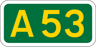 <span class="mw-page-title-main">A53 road</span> Primary route in northern England