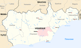 Viqueque – Mappa