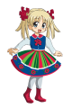 Wikipe-tan in Polish, regional outfit, ver 2.