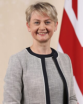 <span class="mw-page-title-main">Home Secretary</span> Member of the Cabinet of the United Kingdom