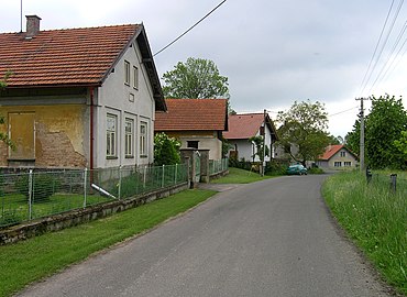 Údrnice : quartier est.