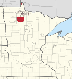 Location in Minnesota