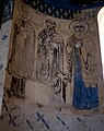 Wall paintings inside the Church of Akhtamar, Van lake, Turkey