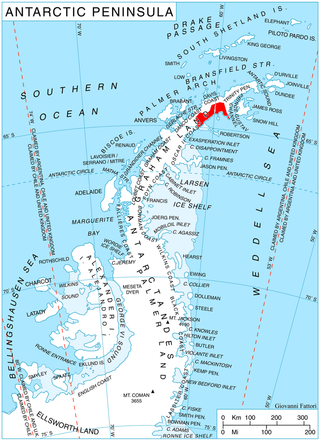 <span class="mw-page-title-main">Nordenskjöld Coast</span> Coast in Antarctica