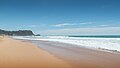 Avoca Beach, facing north near the lagoon