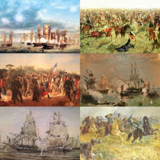 <span class="mw-page-title-main">Cisplatine War</span> 1825–1828 war between Brazil and the United Provinces of the River Plate