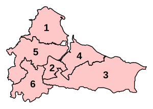 Parliamentary constituencies in Cleveland (2010-2024)