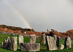 Drombeg stone circle, near Glandore. Active c. 1100 - 800 BC