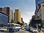 Straotverkier in 't centrum vaan Harare.