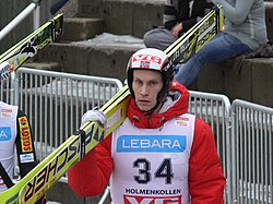 Lars Bystøl i Holmenkollen 2008