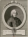 Portrait de Jean-Baptiste-Marie Champion de Cicé, abbé de Landévennec entre 1746 et 1769