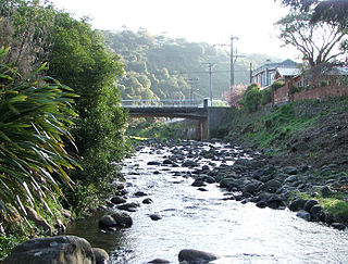 <span class="mw-page-title-main">Water of Leith (New Zealand)</span> River in Dunedin, New Zealand