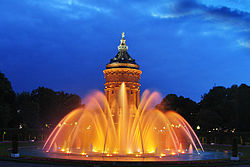 Mannheim - Wassertum (Torre del serbatoio idrico)