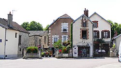 Skyline of Mussy-sur-Seine