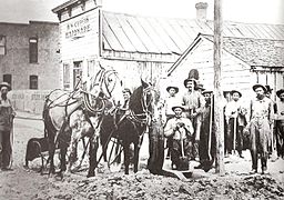 Main Street i Blackfoot 1907