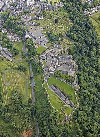 <span class="mw-page-title-main">Stirling Castle</span> Castle in Scotland