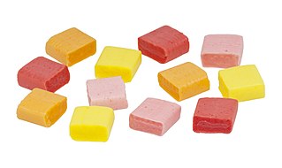 <span class="mw-page-title-main">Starburst (candy)</span> Chewy fruit-flavored candy/sweet