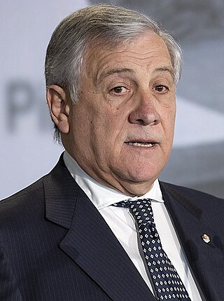 <span class="mw-page-title-main">Antonio Tajani</span> Italian politician (born 1953)