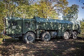 SKSHU "Vostok-2014". Day two: missile launch of the Iskander-M OTRK by the 107th missile brigade for a training target