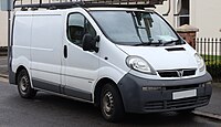 Pre-facelift Vauxhall Vivaro (2004)