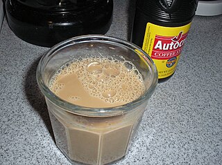 <span class="mw-page-title-main">Coffee milk</span> Drink made from coffee syrup and milk