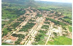 Aerial view of Axixá do Tocantins