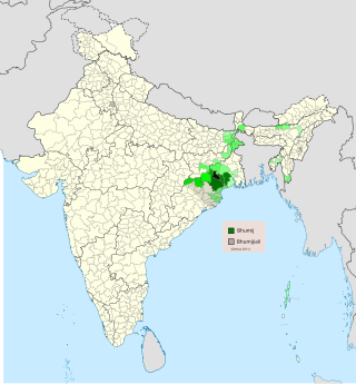 <span class="mw-page-title-main">Bhumij language</span> Endangered Austroasiatic language of India