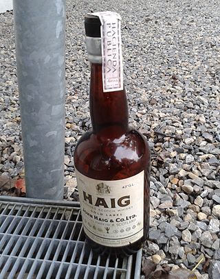 <span class="mw-page-title-main">Haig (whisky)</span> Scottish brand of whisky