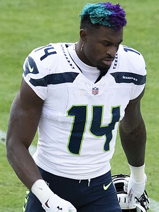 <span class="mw-page-title-main">DK Metcalf</span> American football player (born 1997)