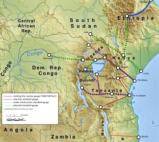 <span class="mw-page-title-main">East African Railway Master Plan</span> Proposal for updating railways serving east African countries