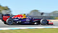 Vettel testing at Jerez, February