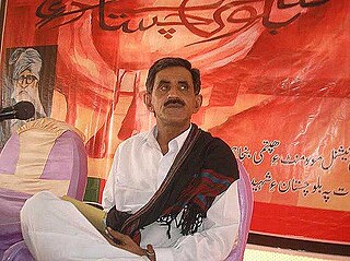 <span class="mw-page-title-main">Ghulam Mohammed Baloch</span> Pakistani politician