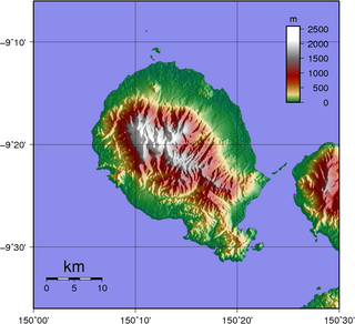 <span class="mw-page-title-main">Goodenough Island</span> Island in Papua New Guinea