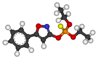 Isoxathion Chemical compound