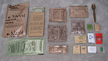 Contents of a Meal, Ready-to-Eat package MRE contents.jpg