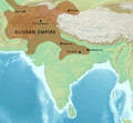 Kushan Empire (30-375 AD) in 127-150 AD.