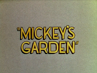 <i>Mickeys Garden</i> 1935 Mickey Mouse cartoon