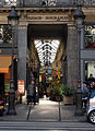 Passage des Panoramas, located in Paris, France. Opened in 1800.