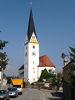 Straßkirchen Place in Bavaria, Germany