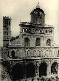 Original building of St. Michael's Cathedral, destroyed during the Cultural Revolution.[1]